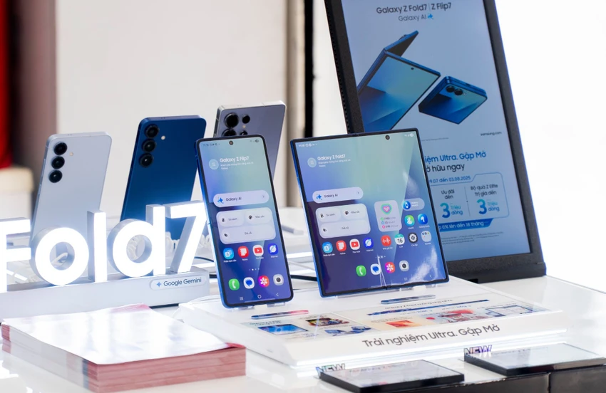 Tin công nghệ 17-7: Z Fold7 thu hút người tiêu dùng.