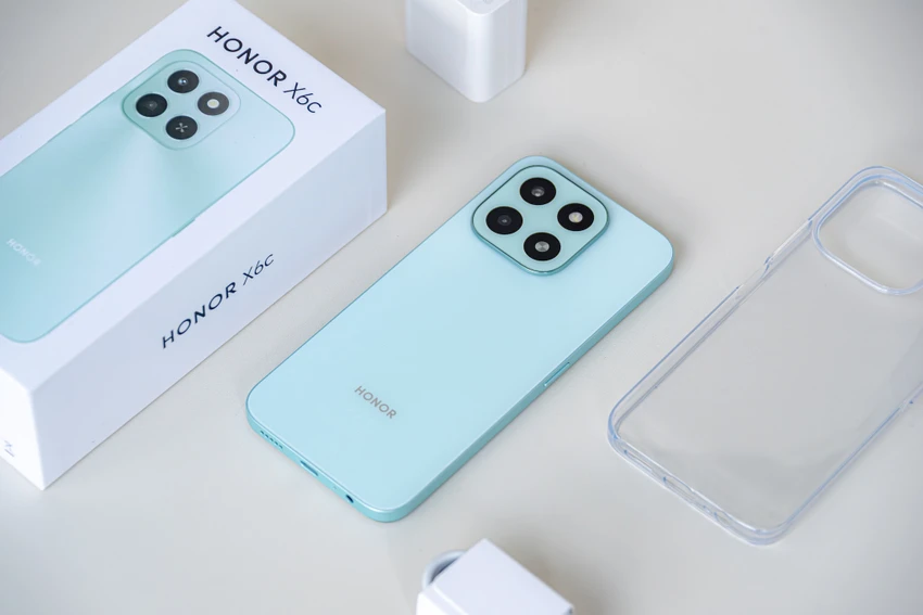Honor X6c dù là điện thoại giá rẻ nhưng lại được tích hợp nhiều tính năng AI.
