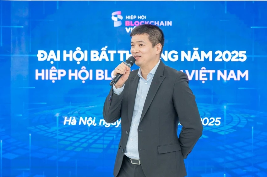 Ông Phan Đức Trung, Chủ tịch Hiệp hội Blockchain và Tài sản số Việt Nam.