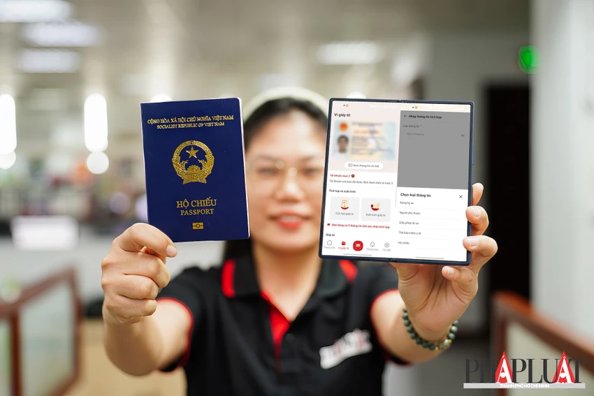 Cách thêm hộ chiếu phổ thông vào ứng dụng VNeID 2.2.2. Ảnh: MINH HOÀNG