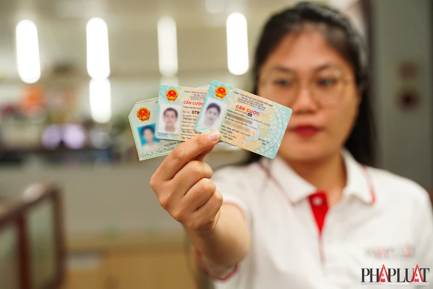 Người dùng nên bảo mật thông tin thẻ căn cước đúng cách. Ảnh: MINH HOÀNG