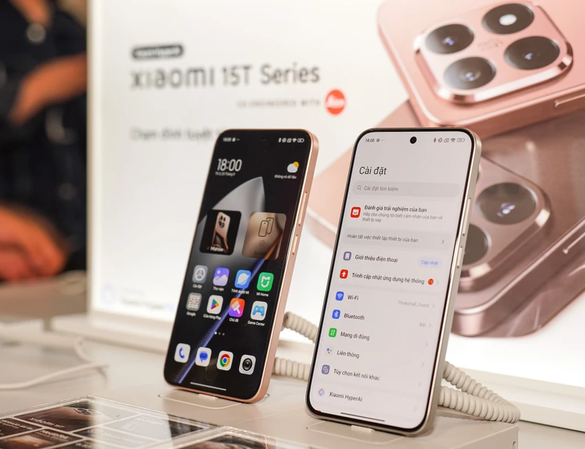 Xiaomi 15T và 15T Pro giảm giá mạnh dịp sale 11-11. Ảnh: TIỂU MINH