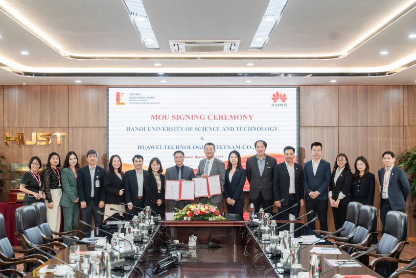 Tin công nghệ 5-12: ĐH Bách khoa Hà Nội hợp tác với Huawei đào tạo nhân lực ICT.