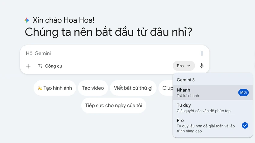 Cách sử dụng Gemini 3 Flash miễn phí. Ảnh: TIỂU MINH