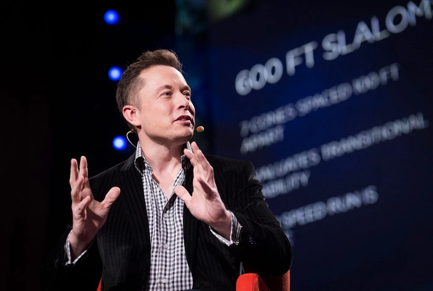 Tỉ phú Elon Musk. Ảnh: James Duncan Davidson