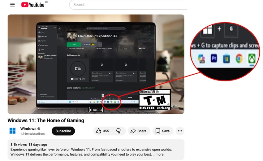 Microsoft quảng cáo Google Chrome trên Windows. Ảnh: UKZak