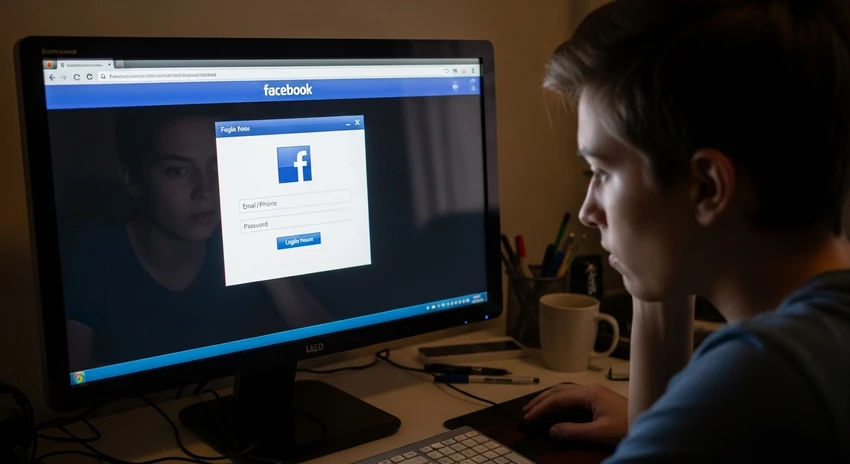 Các chiến dịch lừa đảo nhắm vào người dùng Facebook ngày càng tăng. Ảnh minh họa: AI