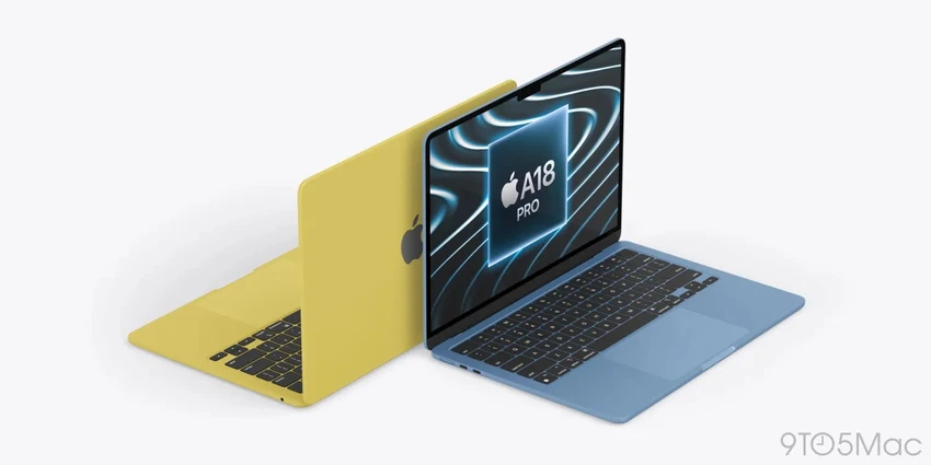 MacBook giá rẻ nhiều khả năng sẽ có thêm các màu sắc mới. Ảnh: 9to5mac