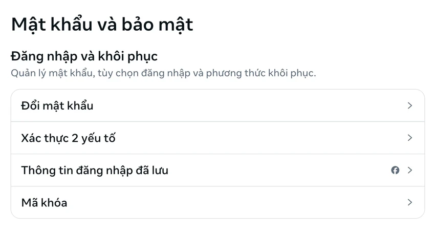 Đổi mật khẩu mạnh và bật xác thực 2 lớp trên Facebook. Ảnh: MINH HOÀNG