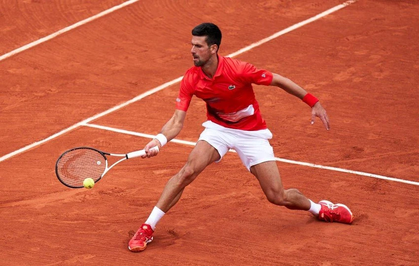 ...và đối mặt thử thách lớn hơn là Djokovic ở tứ kết. Ảnh: GETTY ...và đối mặt thử thách lớn hơn là Djokovic ở tứ kết. Ảnh: GETTY