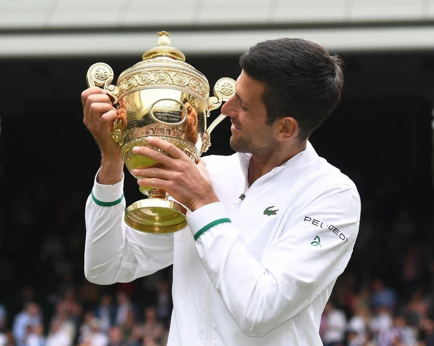 Đương kim vô địch Wimbledon Novak Djokovic. Ảnh: GETTY Đương kim vô địch Wimbledon Novak Djokovic. Ảnh: GETTY