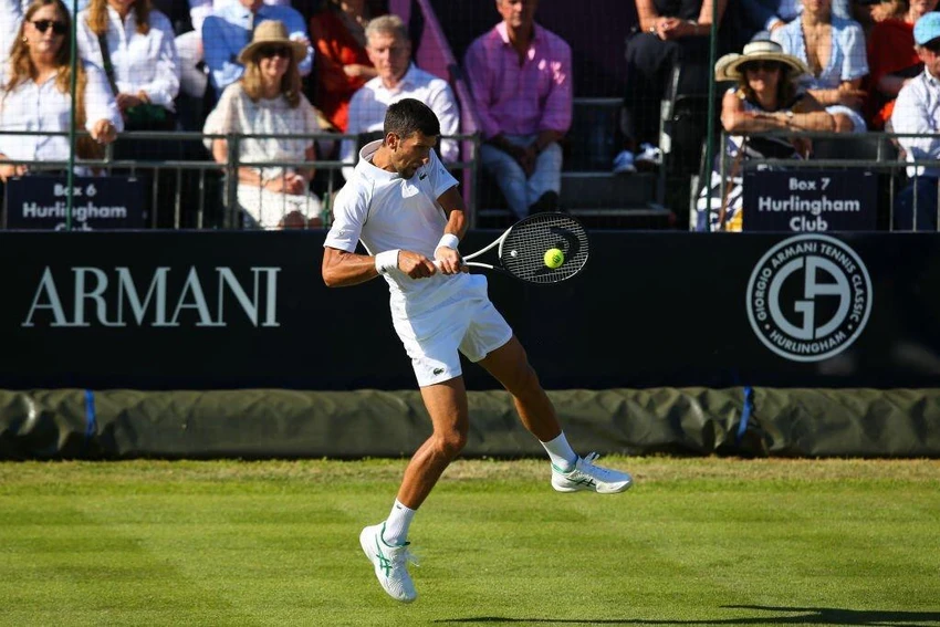 Djokovic có trận thắng trước thềm Wimbledon. Ảnh: GETTY Djokovic có trận thắng trước thềm Wimbledon. Ảnh: GETTY