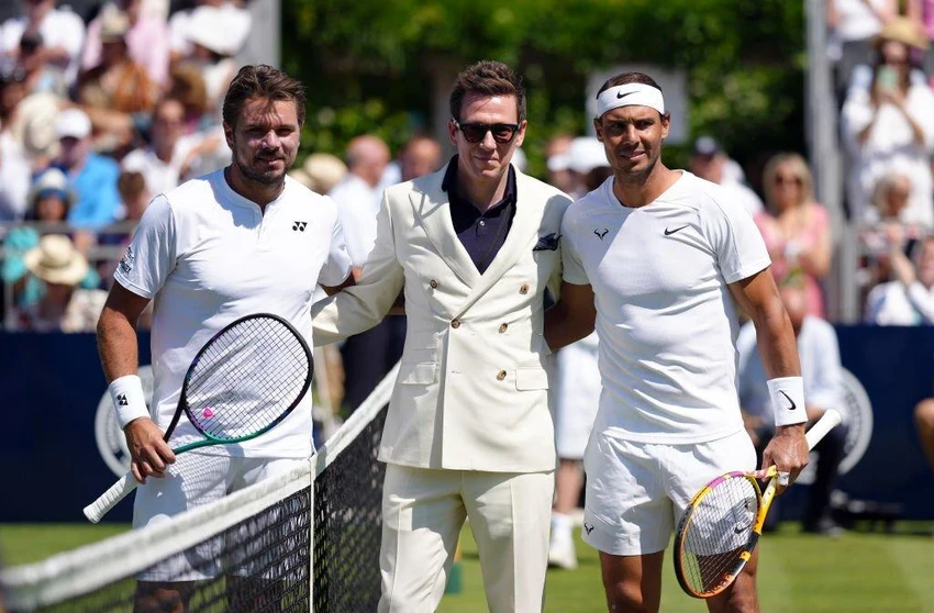 Wawrinka khá bất ngờ với chấn thương bàn chân của Nadal. Ảnh: GETTY Wawrinka khá bất ngờ với chấn thương bàn chân của Nadal. Ảnh: GETTY