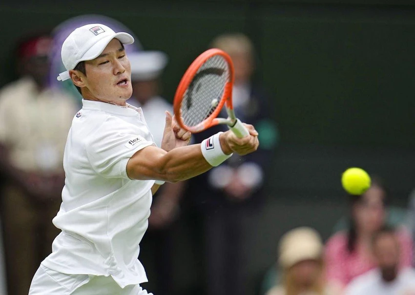 Tay vợt hạng 81 thế giới Kwon Soo-woo. Ảnh: GETTY Tay vợt hạng 81 thế giới Kwon Soo-woo. Ảnh: GETTY