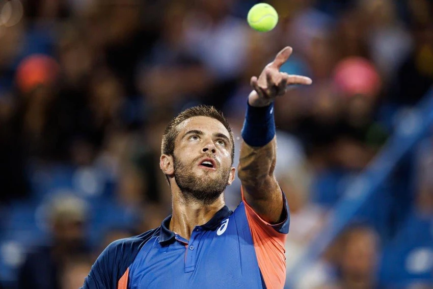 Tay vợt người Croatia - Borna Coric. Ảnh: GETTY Tay vợt người Croatia - Borna Coric. Ảnh: GETTY