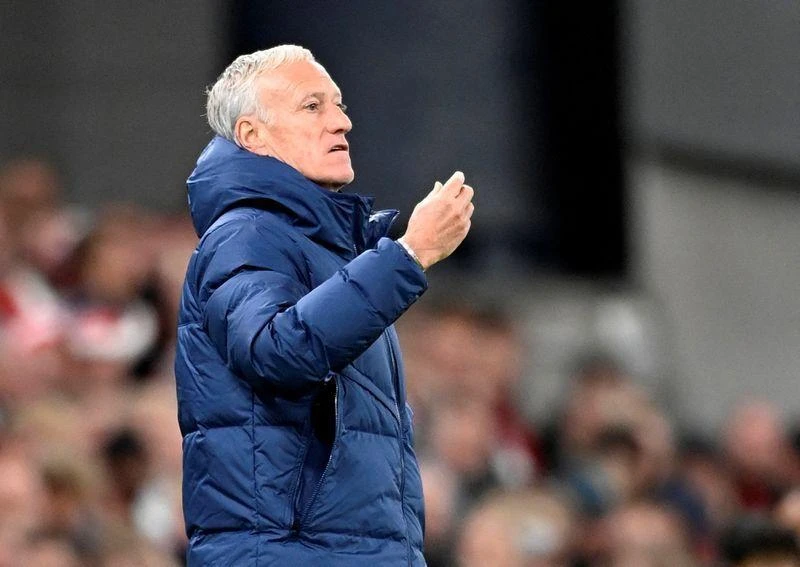 HLV Deschamps chỉ đạo tại Nations League. Ảnh: REUTERS HLV Deschamps chỉ đạo tại Nations League. Ảnh: REUTERS