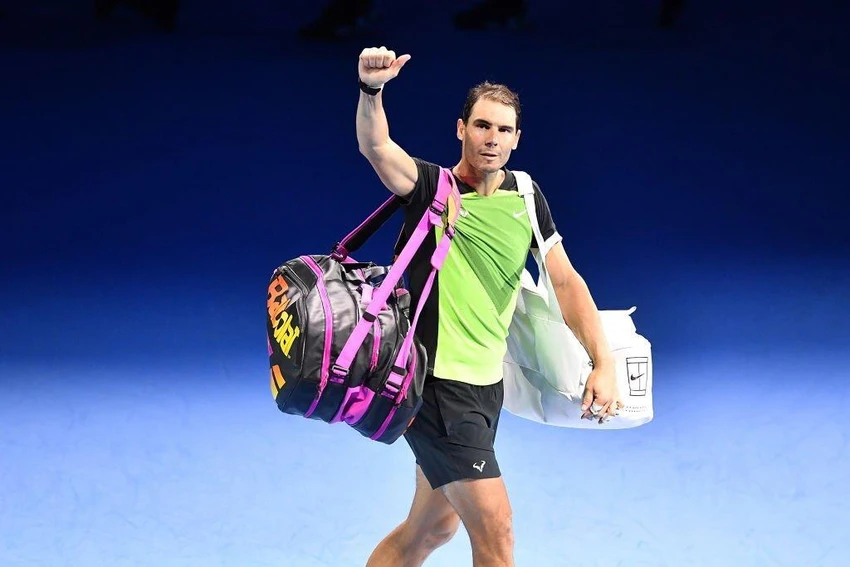 Nadal chính thức bị loại khỏi ATP Finals 2022. Ảnh: GETTY Rafa Nadal