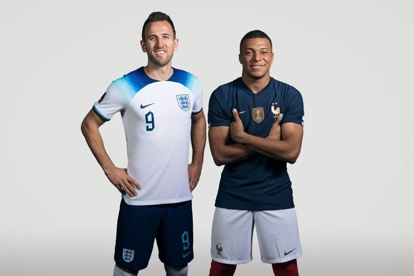 Harry Kane và Mbappe là hai ngôi sao được chú ý nhất giữa cuộc chạm trán của tuyển Anh và Pháp tại tứ kết World Cup 2022. Ảnh: GETTY Harry Kane và Mbappe là hai ngôi sao được chú ý nhất giữa cuộc chạm trán của tuyển Anh và Pháp tại tứ kết World Cup 2022. Ảnh: GETTY