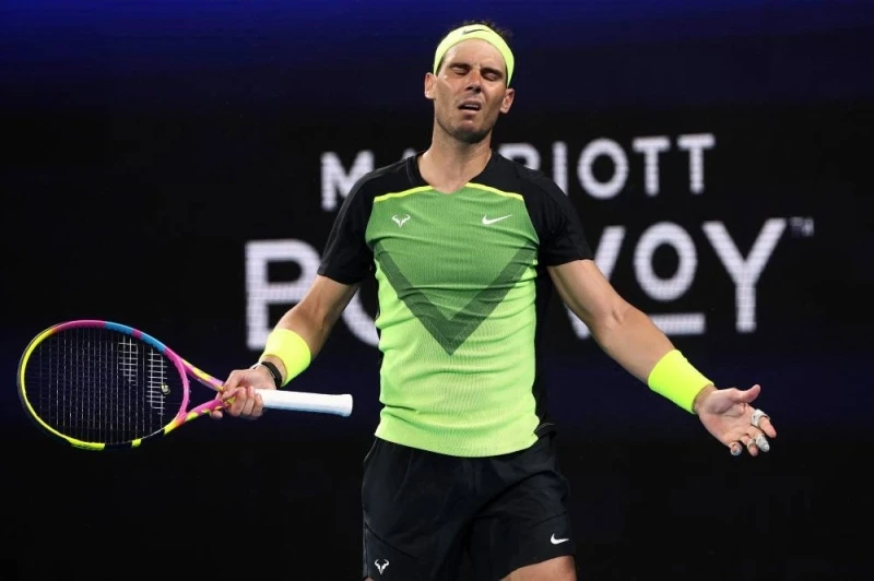 Nadal chưa đạt được phong độ tốt nhất trước thềm Úc mở rộng. Ảnh: AFP