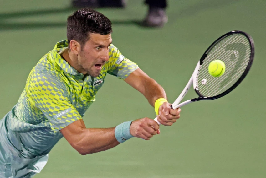 Djokovic thua trắng hai set trước tay vợt hạng 7 thế giới Medvedev. Ảnh: GETTY Djokovic thua trắng hai set trước tay vợt hạng 7 thế giới Medvedev. Ảnh: GETTY