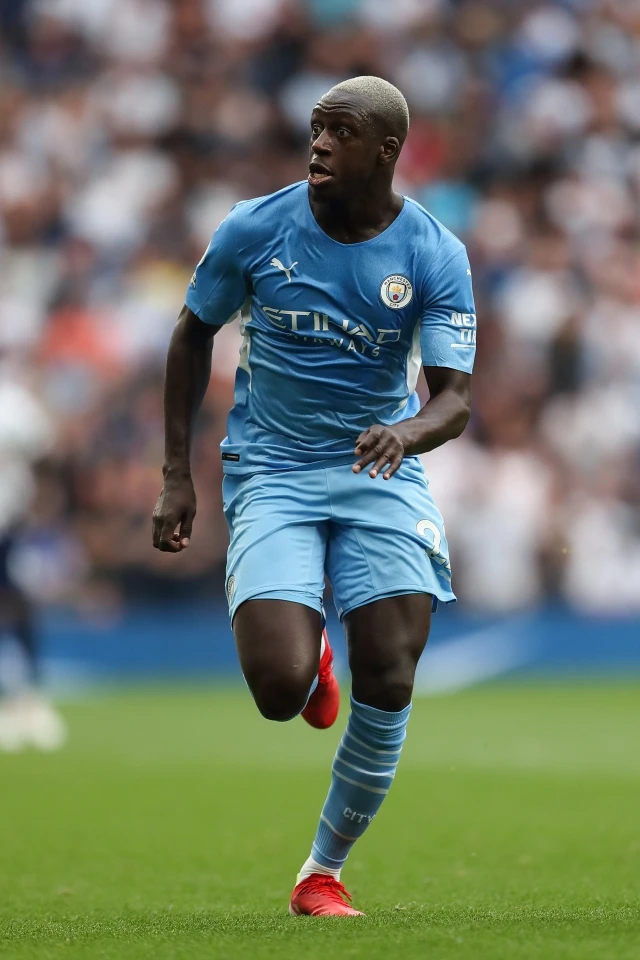 Mendy đảm đương vị trí hậu vệ trái tại CLB Man City. Ảnh: GETTY