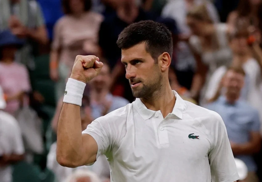Djokovic giành trận thắng thứ 21 trong 27 lần chạm trán Wawrinka. Ảnh: REUTERS Djokovic giành trận thắng thứ 21 trong 27 lần chạm trán Wawrinka. Ảnh: REUTERS