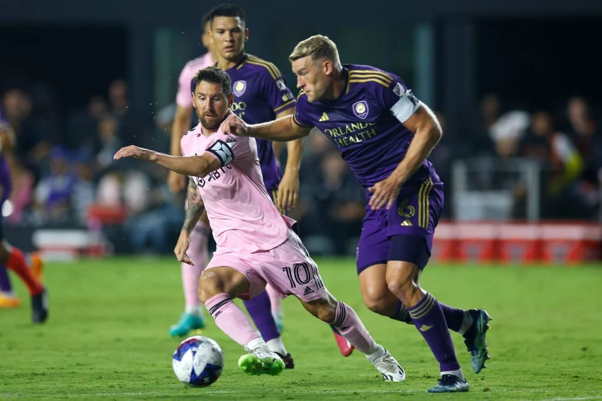 Siêu sao Messi ghi 5 bàn sau 3 trận ra sân trong màu áo CLB Inter Miami. Ảnh: GETTY