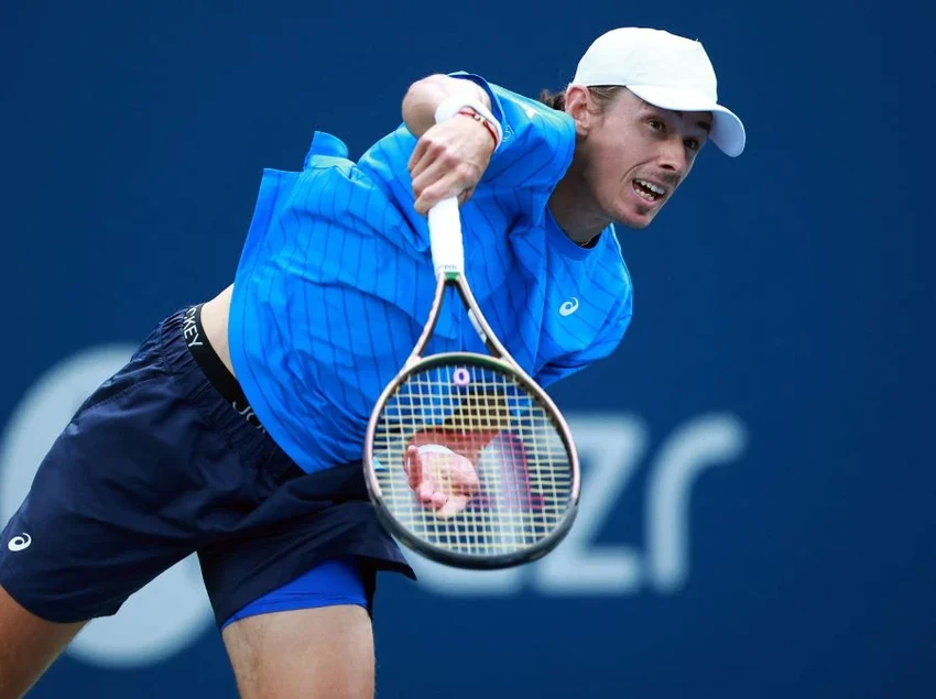 Năm 2023 đang trở thành mùa giải rất thành công đối với Alex de Minaur. Ảnh: GETTY Năm 2023 đang trở thành mùa giải rất thành công đối với Alex de Minaur. Ảnh: GETTY