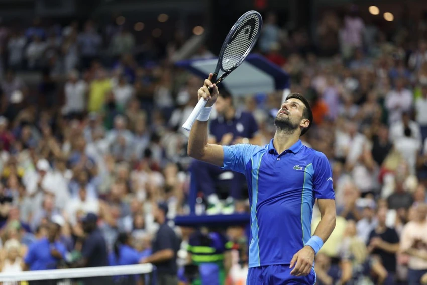Novak Djokovic đang bắt đầu tuần thứ 391 trong sự nghiệp, chiếm vị trí số 1 thế giới. Ảnh: GETTY Novak Djokovic đang bắt đầu tuần thứ 391 trong sự nghiệp, chiếm vị trí số 1 thế giới. Ảnh: GETTY