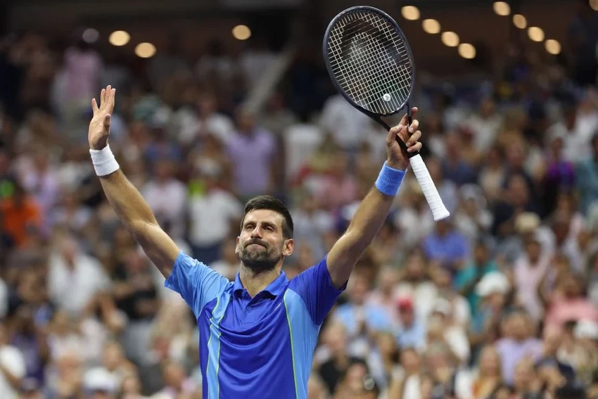 Djokovic bất bại trong tám lần đụng độ Taylor Fritz. Ảnh: GETTY