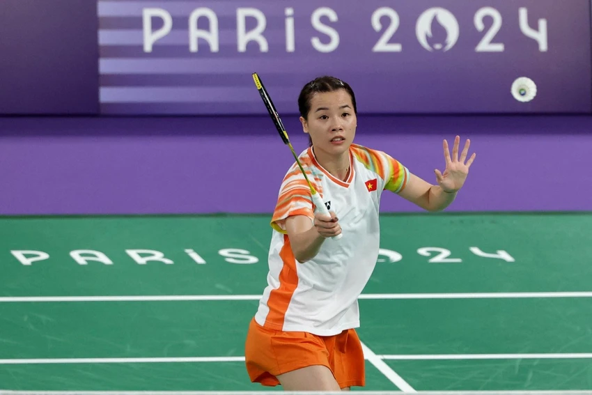 tay vợt Nguyễn Thùy Linh