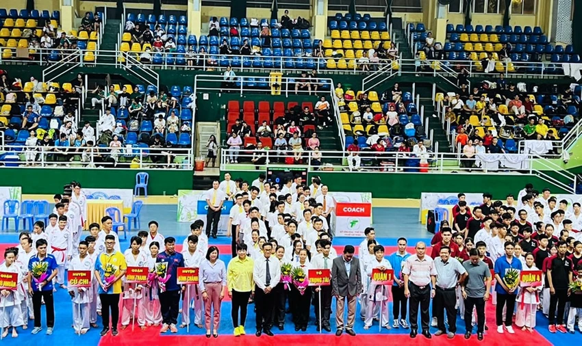 Giải karate năng khiếu trẻ TP.HCM 2024