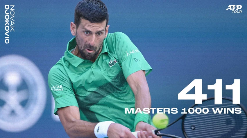 Djokovic xác lập kỷ lục mới
