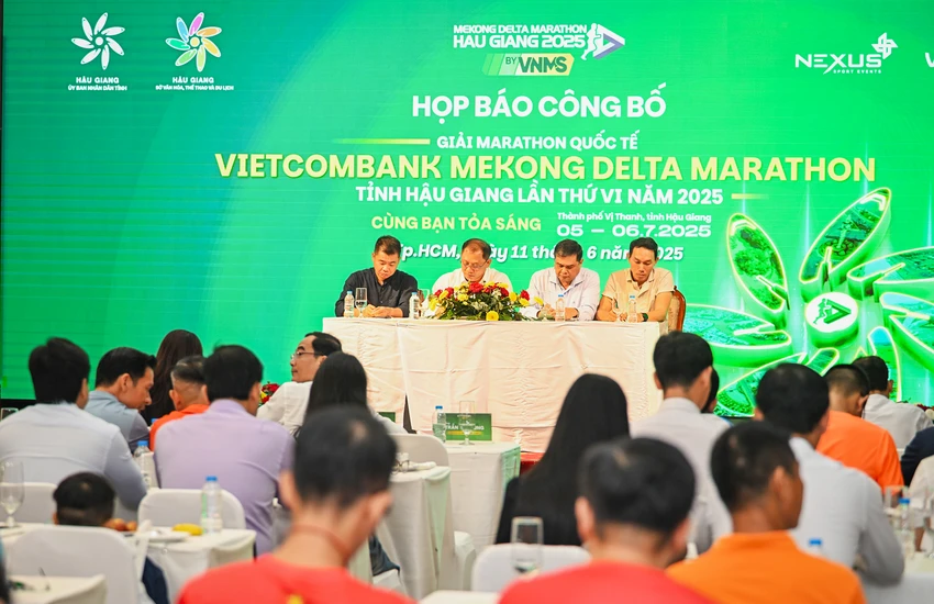 Giải Marathon quốc tế 'Mekong Delta Marathon' tỉnh Hậu Giang