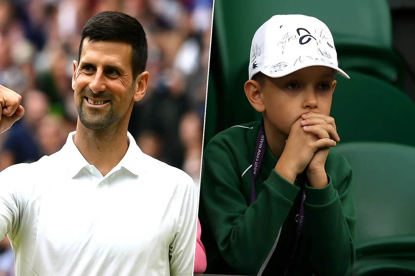 Con trai của Djokovic