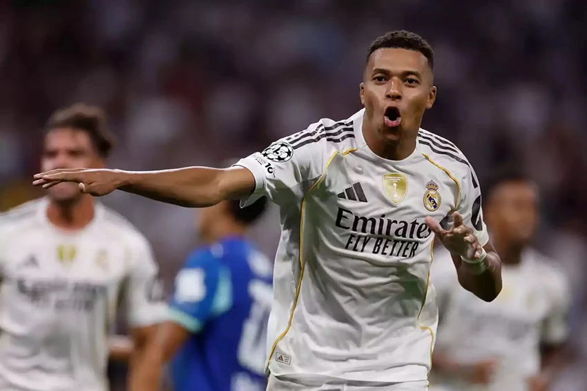 Ngôi sao Real Kylian Mbappe