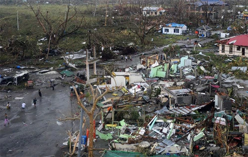 Philippines tan hoang sau siêu bão ảnh 1 Philippines tan hoang sau siêu bão ảnh 1