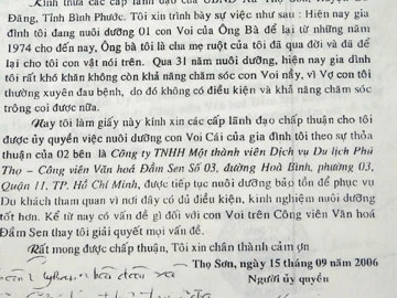 Bất thường về lý lịch con voi quật chết người ảnh 2 Bất thường về lý lịch con voi quật chết người ảnh 2