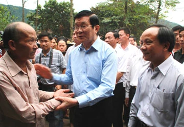 Quảng Nam: Dân “tố” thủy điện với Chủ tịch nước ảnh 1 Quảng Nam: Dân “tố” thủy điện với Chủ tịch nước ảnh 1