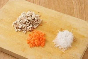 Bánh bao hoa mai đẹp mắt đón xuân về ảnh 3