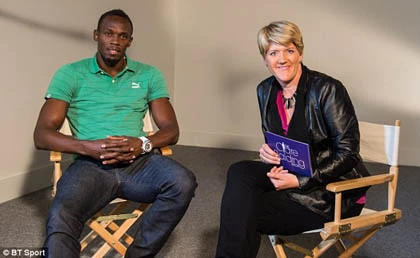 Tia chớp Usain Bolt “đau tim” vì Man Utd ảnh 1 Tia chớp Usain Bolt “đau tim” vì Man Utd ảnh 1