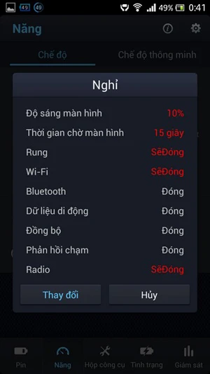 Kéo dài thời lượng sử dụng và tuổi thọ của pin trên thiết bị Android ảnh 3 Kéo dài thời lượng sử dụng và tuổi thọ của pin trên thiết bị Android ảnh 3
