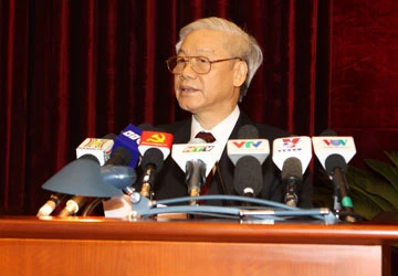 Bế mạc Hội nghị Trung ương 8: Giữ nước từ khi nước chưa nguy ảnh 1 Bế mạc Hội nghị Trung ương 8: Giữ nước từ khi nước chưa nguy ảnh 1