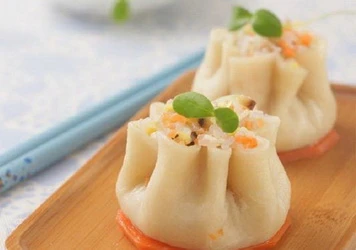 Bánh bao hoa mai đẹp mắt đón xuân về ảnh 9