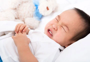 Cách chăm sóc trẻ bị đau bụng ảnh 1