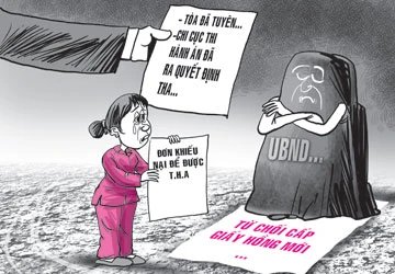 UBND không chịu thi hành án, pháp luật bó tay? ảnh 1 UBND không chịu thi hành án, pháp luật bó tay? ảnh 1