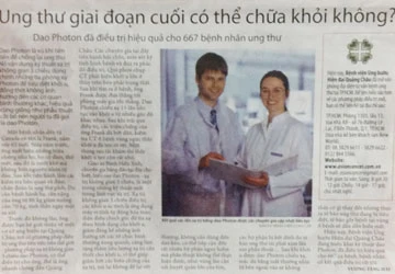 “Công nghệ” trị ung thư ở Trung Quốc: Tốn tiền tỉ rồi… chết ảnh 2 “Công nghệ” trị ung thư ở Trung Quốc: Tốn tiền tỉ rồi… chết ảnh 2