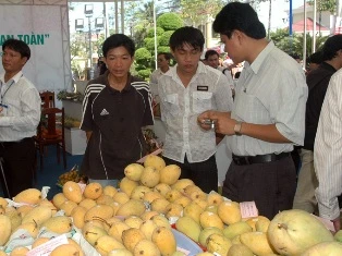 Nhiều loại trái cây Việt lên kệ siêu thị Nhật ảnh 1 Nhiều loại trái cây Việt lên kệ siêu thị Nhật ảnh 1