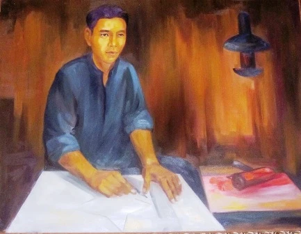 Liệt sĩ Nguyễn Hữu Tiến - Người vẽ lá cờ Tổ quốc ảnh 1 Liệt sĩ Nguyễn Hữu Tiến - Người vẽ lá cờ Tổ quốc ảnh 1