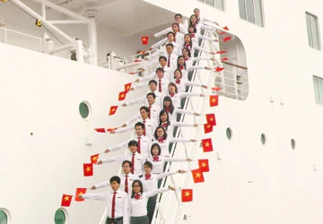 Hơn 300 đại biểu tàu Thanh niên Đông Nam Á đến TP.HCM ảnh 1 Hơn 300 đại biểu tàu Thanh niên Đông Nam Á đến TP.HCM ảnh 1